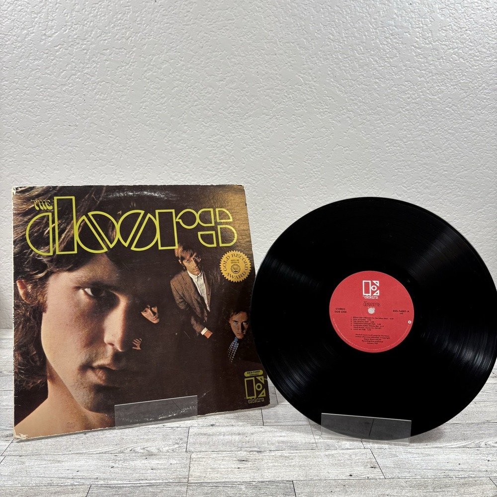 The Doors Self-Titled LP Elektra EKS-74007 Stereo Record 1967 Red‎ Label